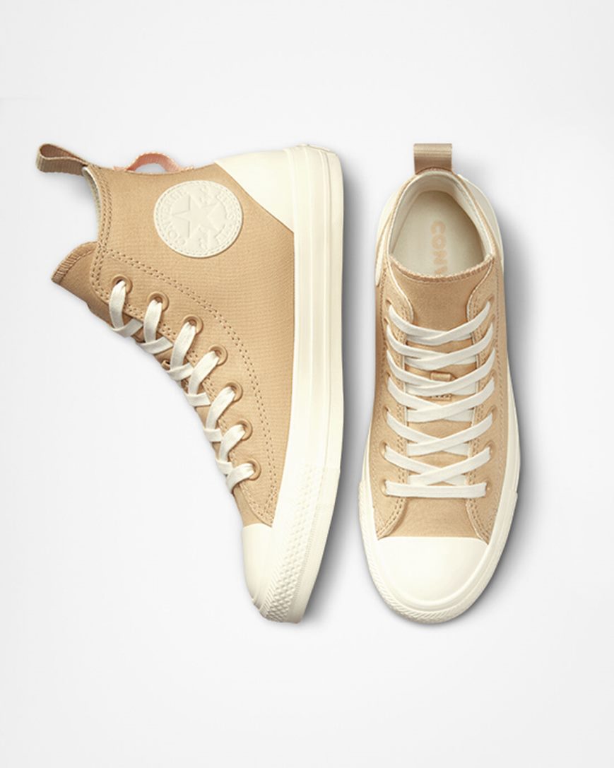 Tenisky Vysoke Converse Chuck Taylor All Star Tonal Platene Damske Béžové | SK NJUQO9